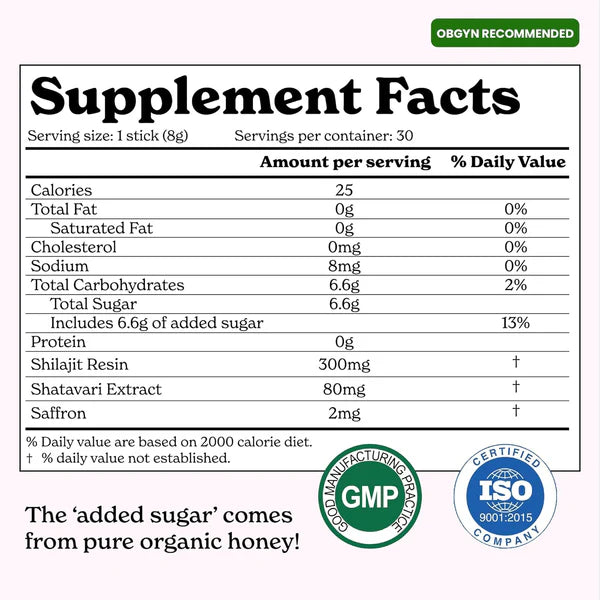Energizing Honey Sticks for Women