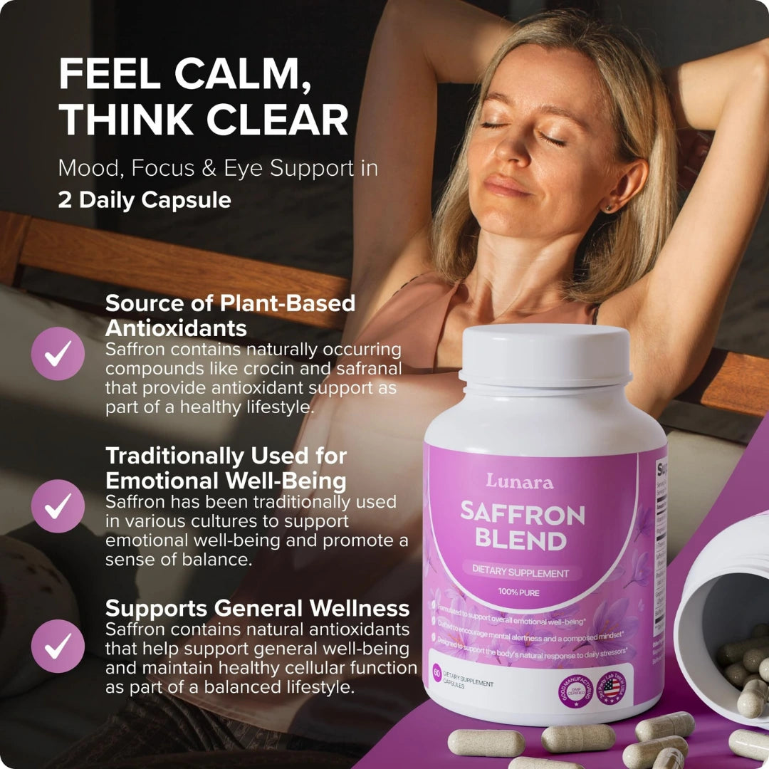 Saffron Blend 3-in-1 Supplement