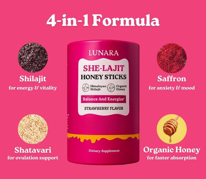 She-Lajit Honey Sticks (3 pack / 30 Sticks)