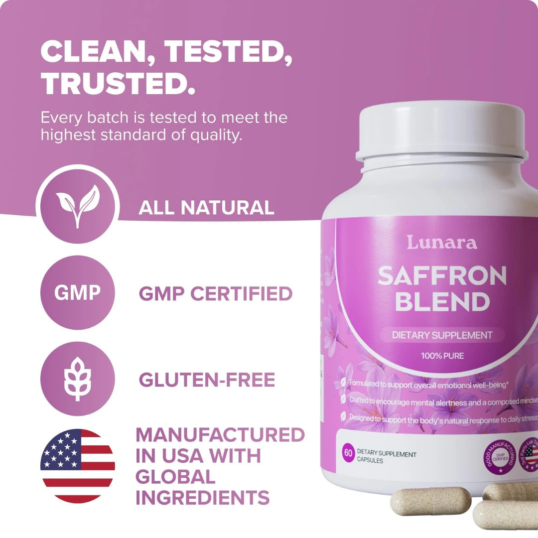 Saffron Blend 3-in-1 Supplement