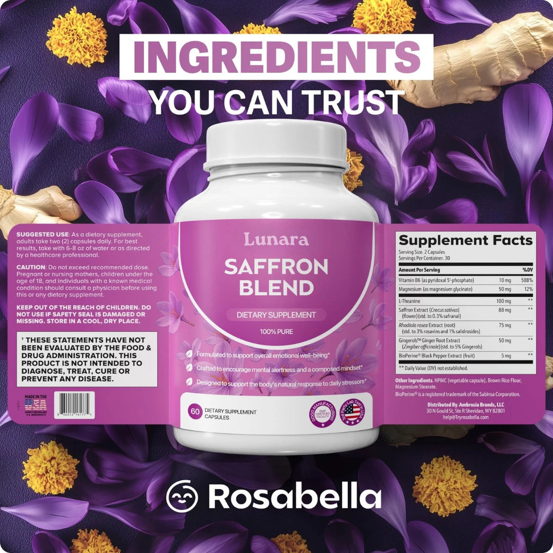 Saffron Blend 3-in-1 Supplement